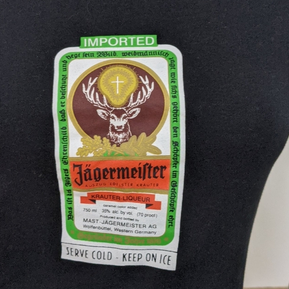 Jagermeister NWOT T-shirt Top size Medium - Picture 2 of 5